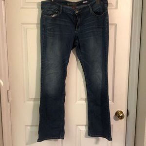 Arizona dark wash jeans 17 average